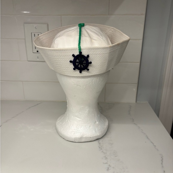 Classic Navy and White Kids Sailor Bodysuit - Picture 2 of 2